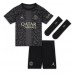 Paris Saint-Germain Nuno Mendes #25 Koszulka Trzecich Dziecięca 2023-24 Krótki Rękaw (+ Krótkie spodenki)